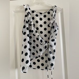 Women’s Polka Dot Blouse Size Small